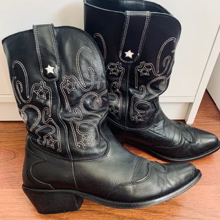 Botas Cowboy 40 Pull\u0026amp;Bear cuero auténtico de segunda mano por 35 EUR en  Vigo en WALLAPOP
