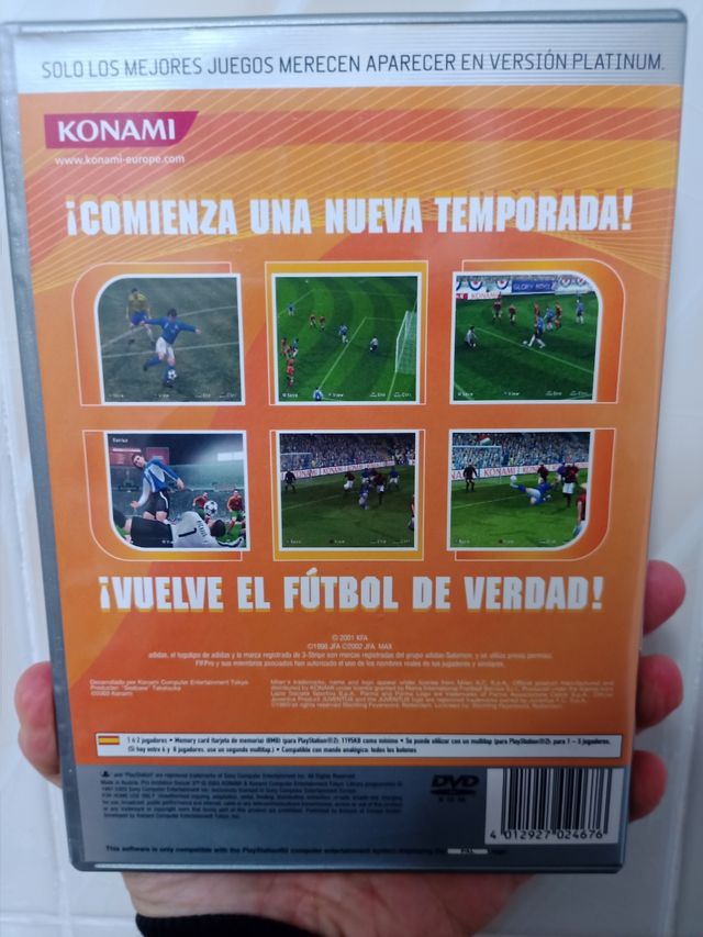 Juego PAL España Pro Evolution Soccer 3 PS2