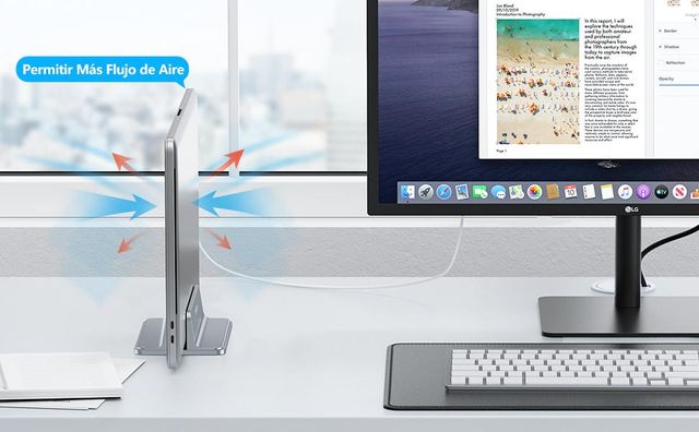 Omoton Soporte Vertical Portátil