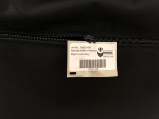 Maletas Bolsas interior izq y dcha BMW 1200 RT de segunda mano por 55 EUR  en Alicante en WALLAPOP