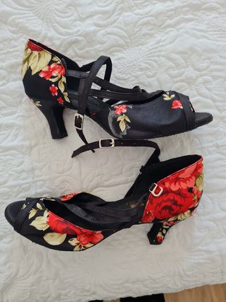 Zapatos de baile salón de segunda mano en WALLAPOP