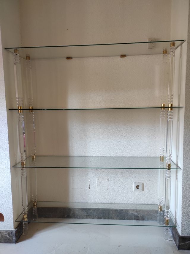Estantería de Cristal