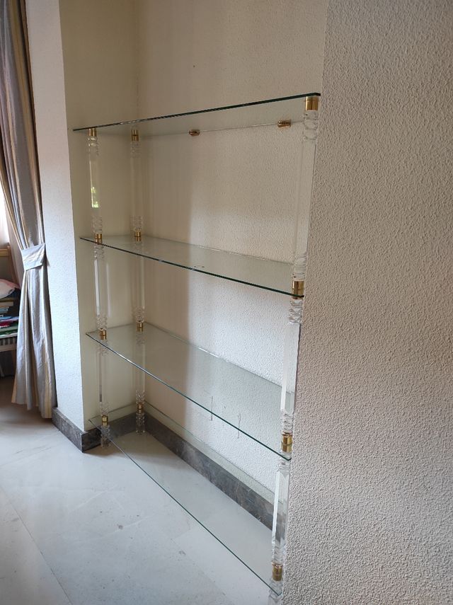 Estantería de Cristal