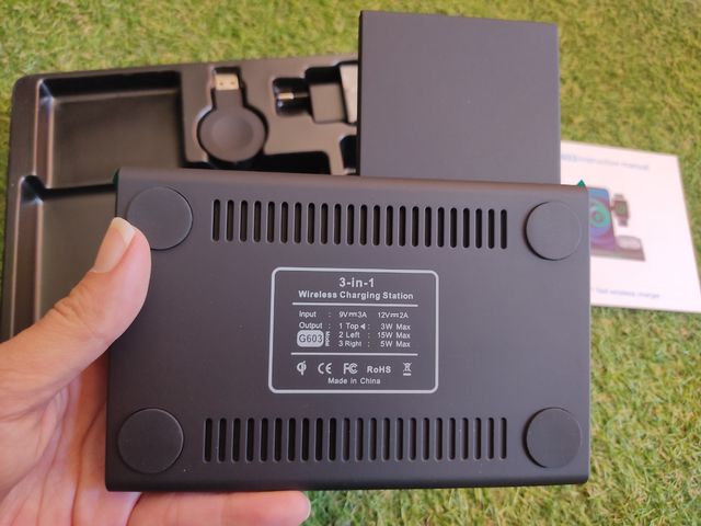 Cargador inalámbrico 3 EN 1 NUEVO