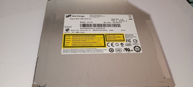 LECTOR  / GRABADOR DVD interno Portátil SATA GT31N