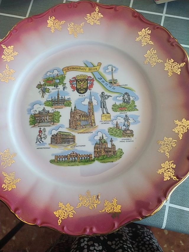 plato filo oro viena