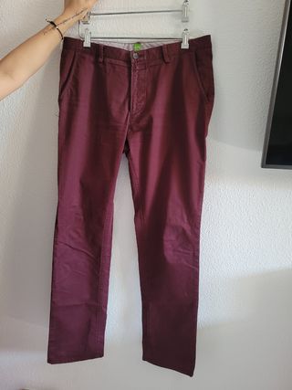 Pantalones Chinos HUGO BOSS para mujer en rebajas | FASHIOLA.es
