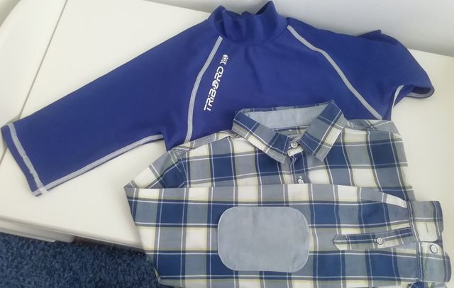 PACK de Camisa Zara Boys y camiseta solar