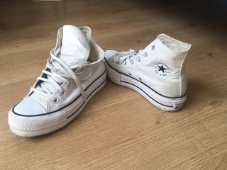 Converse plataforma de segunda mano en Madrid en WALLAPOP