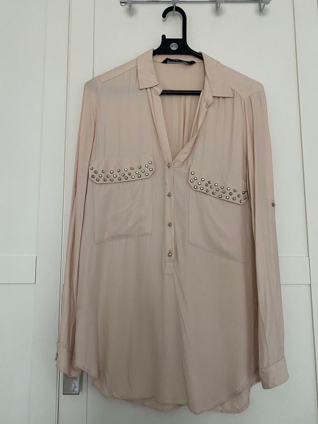 Camisa rosa Zara
