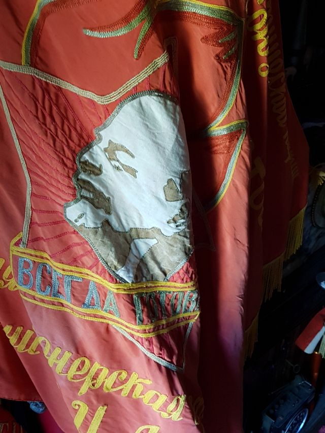 ANTIGUA BANDERA RUSA DE LENIN