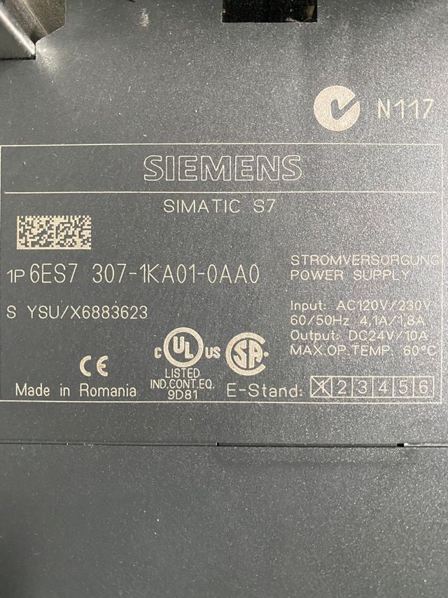 6ES7307-1KA01-0AA0 Siemens