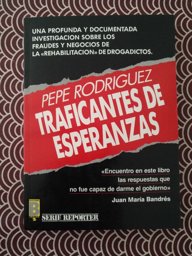 Libro Traficantes de esperanzas, Pepe Rodriguez
