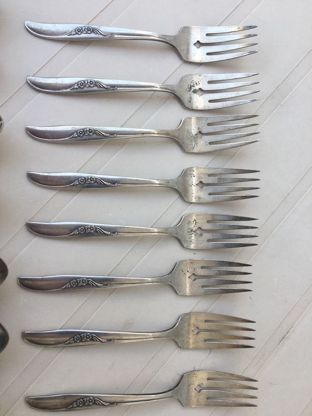 Gran lote de Cubiertos Vintage