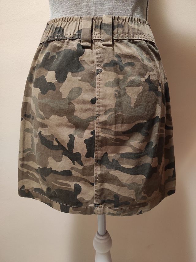 falda comuflage