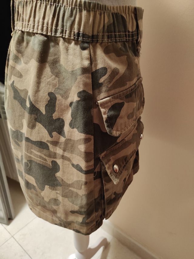 falda comuflage