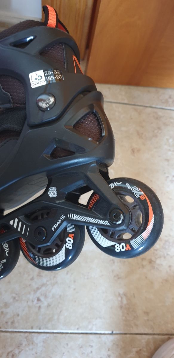 patines linea+protectores+bolsa