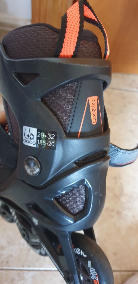 patines linea+protectores+bolsa