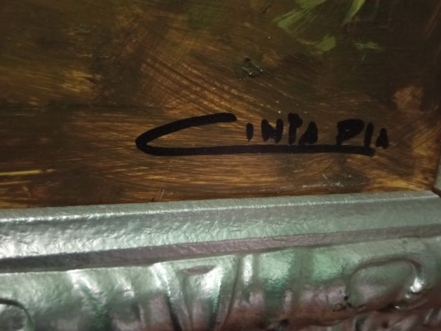 Cuadro obra original óleo sobre lienzo.