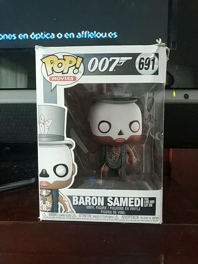 Cambio Funko Pop 007 Barón Samedi