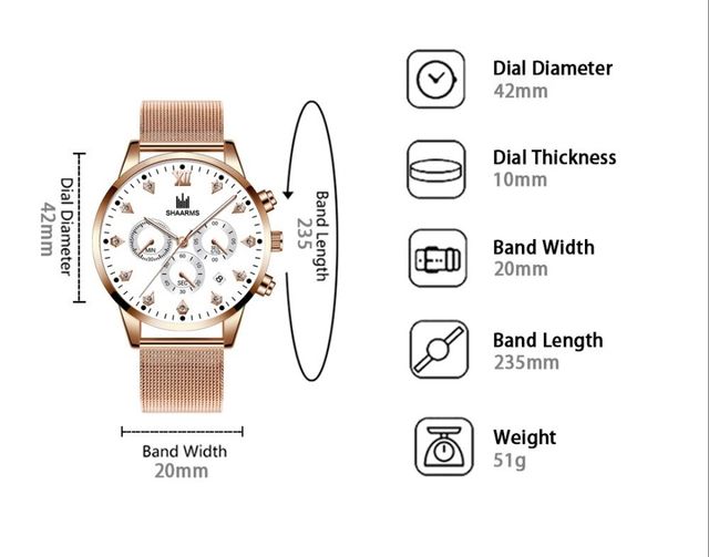 Relojes de vestir para hombres