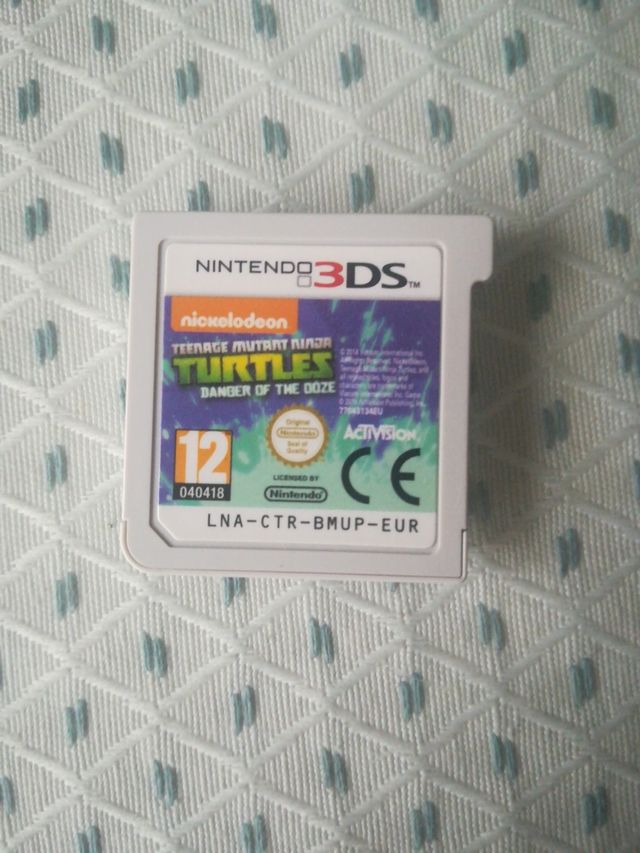 Juego Nintendo 3DS Turtles Tortugas Ninja