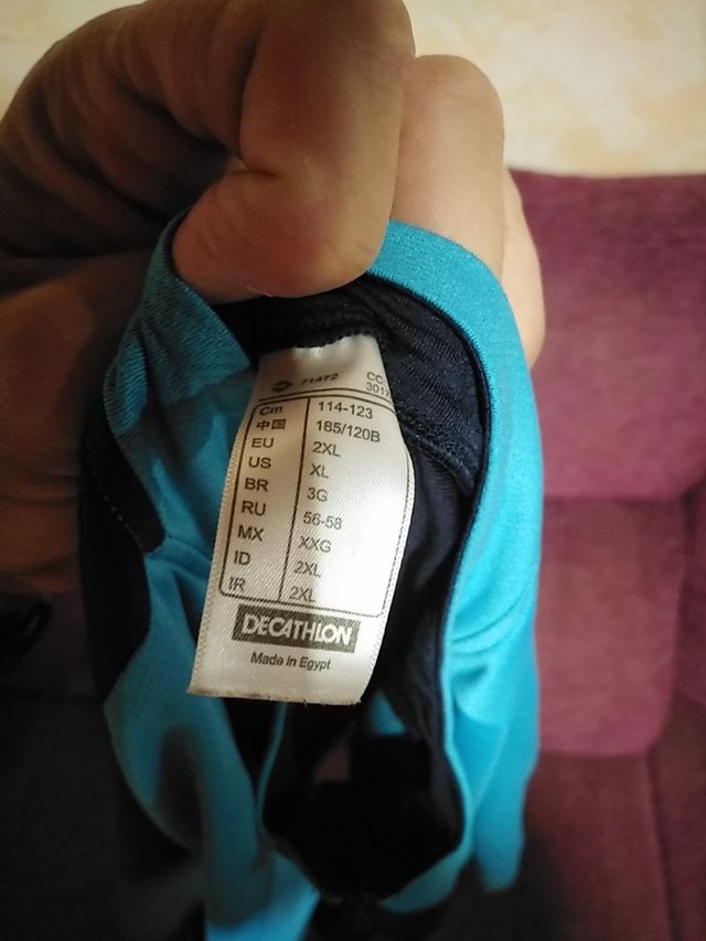 mallot de ciclismo 2XL