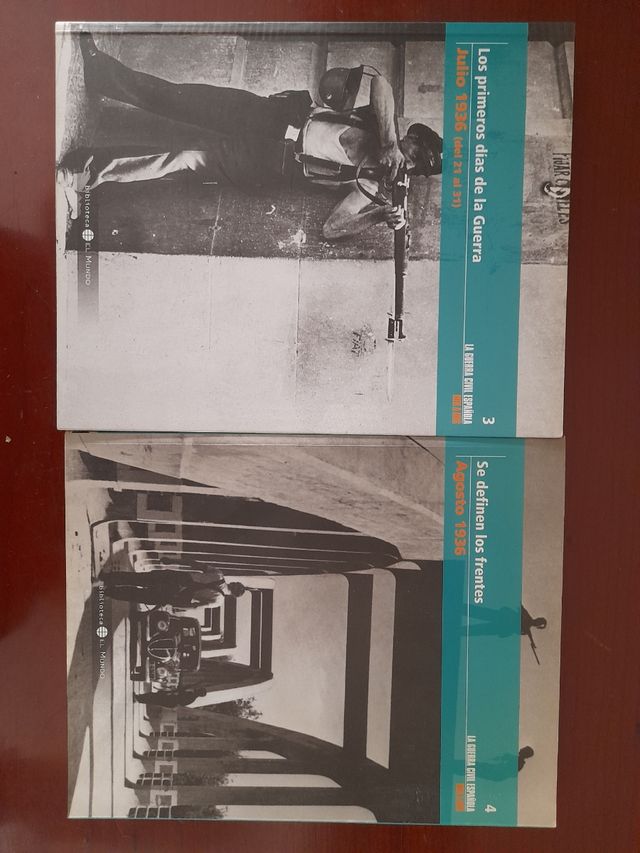 GUERRA CIVIL ESPAÑOLA BIBLIOTECA EL MUNDO 7 TOMOS.