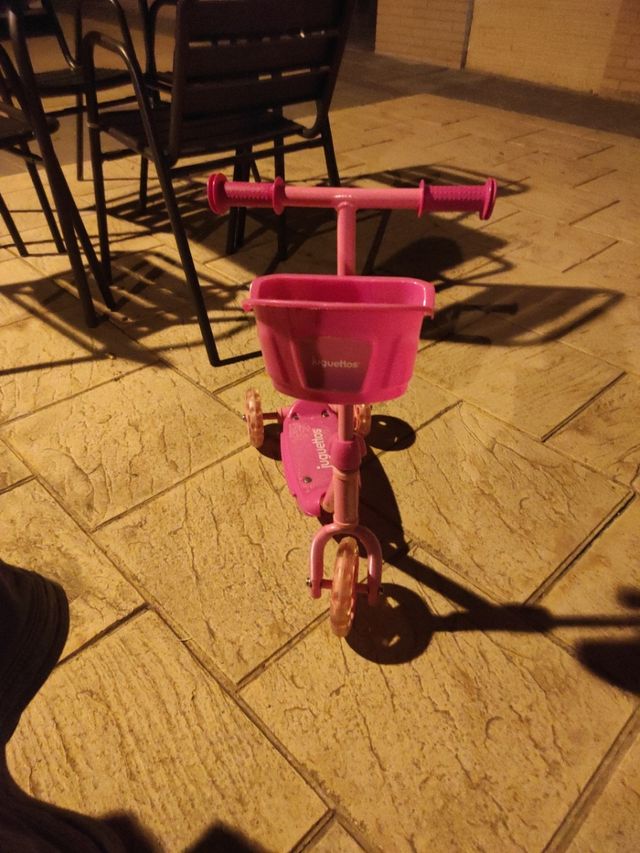 patín rosa juguettos