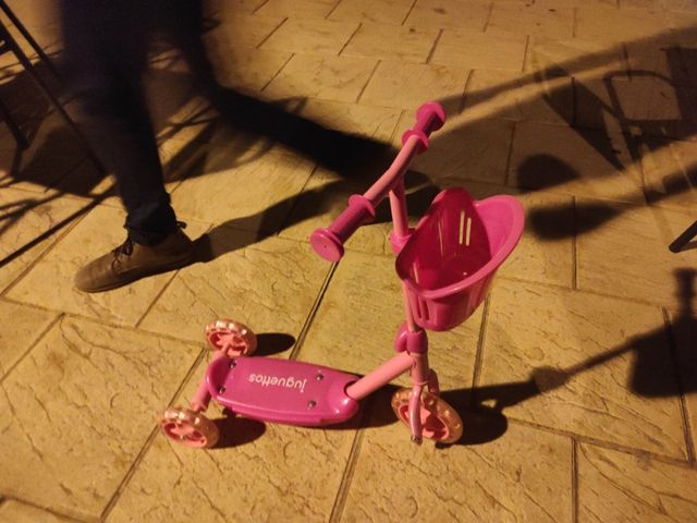 patín rosa juguettos