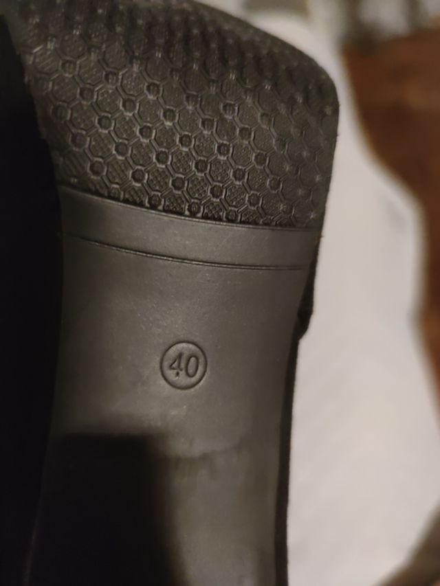 botines sin estrenar 