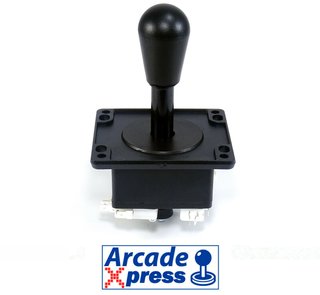 Joystick Maneta Arcade Americano Happ Negro NUEVO