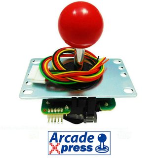Joystick Arcade Original Sanwa JLF Rojo