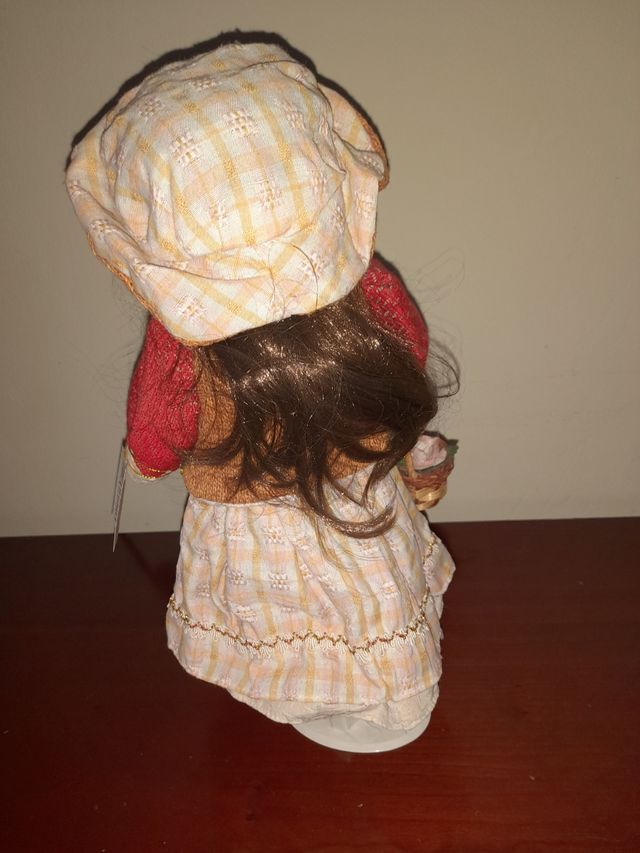 Muñeca porcelana vintage 40 cm.