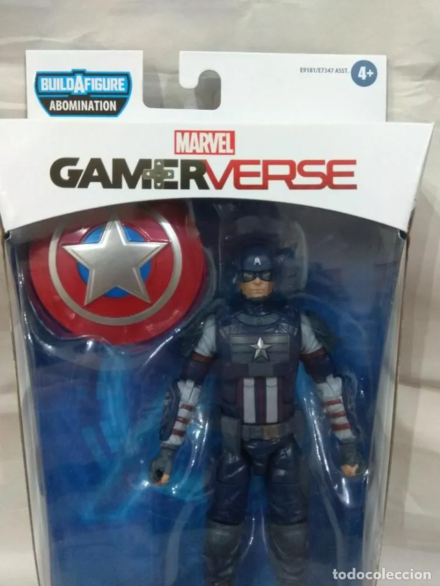 Marvel Legends. Capitán América. BAF Abomination.