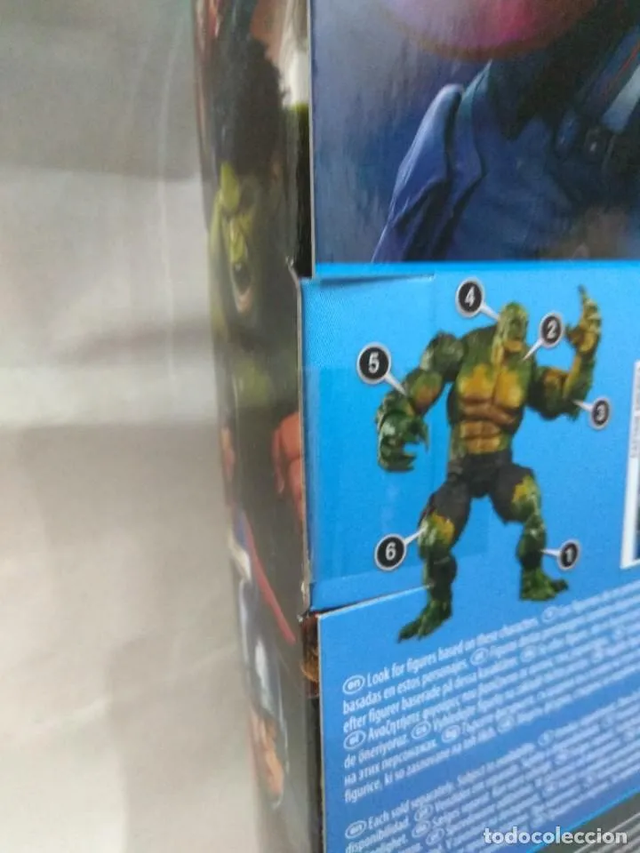 Marvel Legends. Capitán América. BAF Abomination.