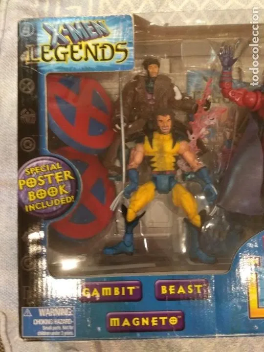 Marvel Legends. X-Men Legends. Pack de 5 figuras.