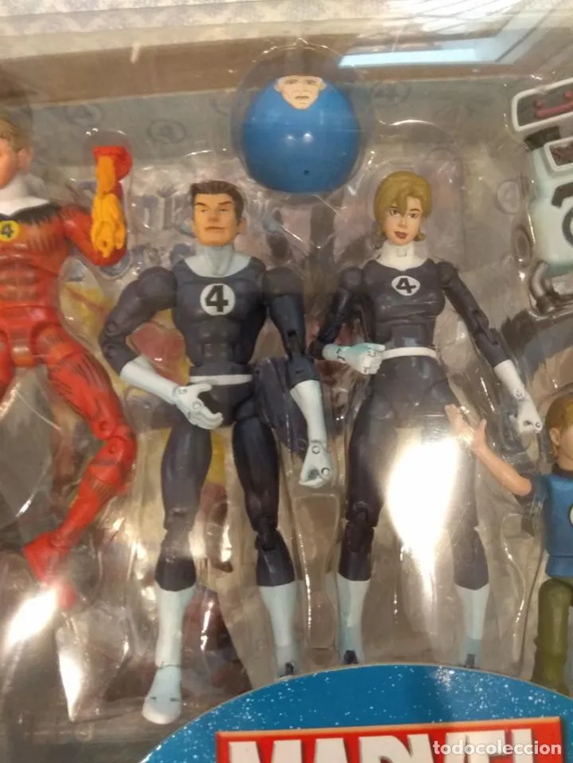 Marvel Legends. Fantastic Four. Pack de 7 figuras.
