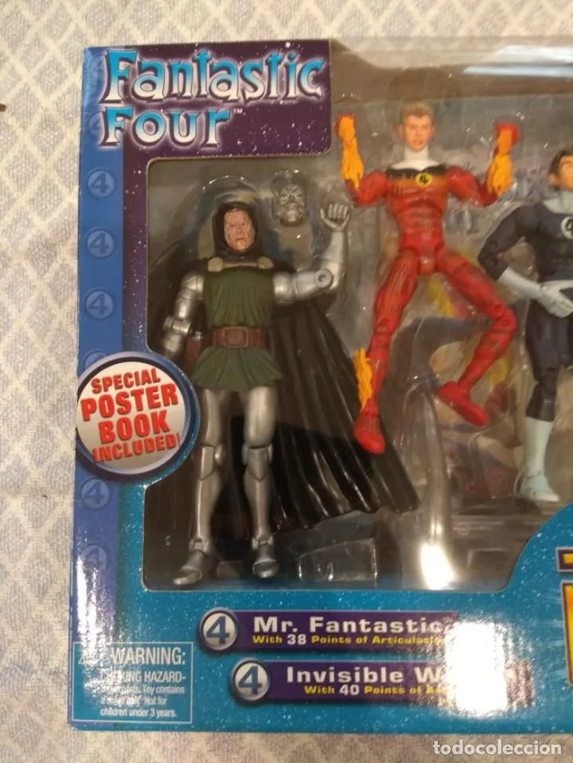 Marvel Legends. Fantastic Four. Pack de 7 figuras.