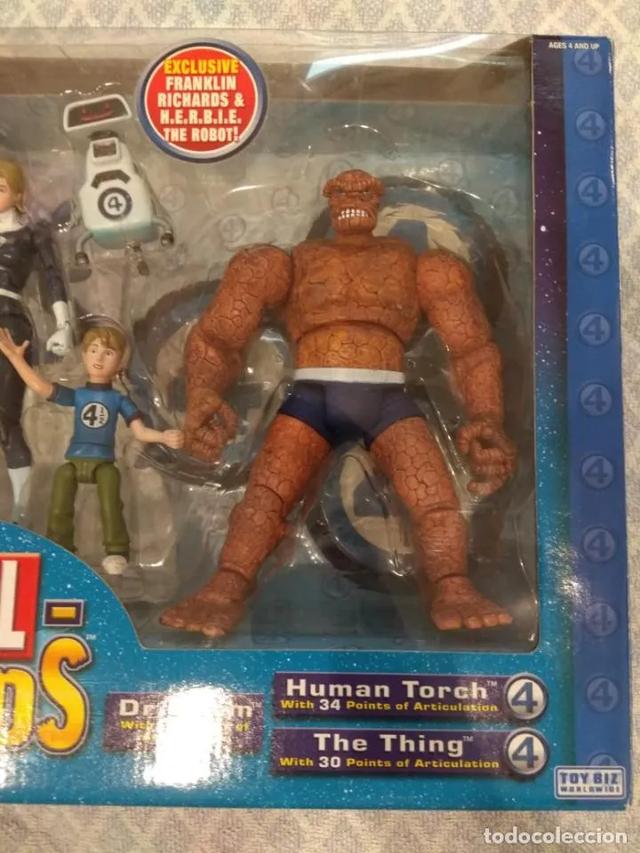Marvel Legends. Fantastic Four. Pack de 7 figuras.