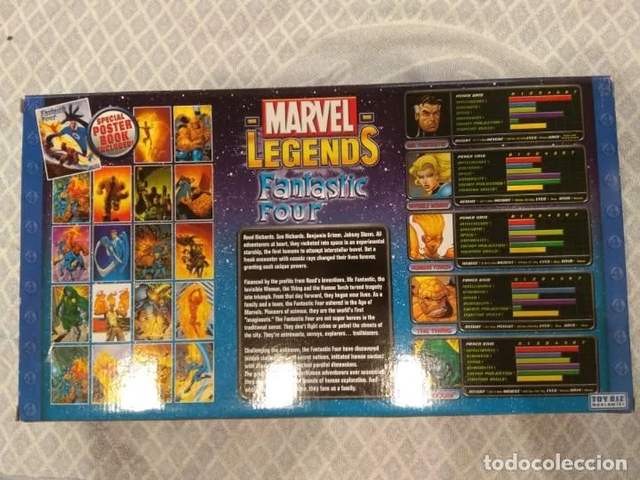 Marvel Legends. Fantastic Four. Pack de 7 figuras.