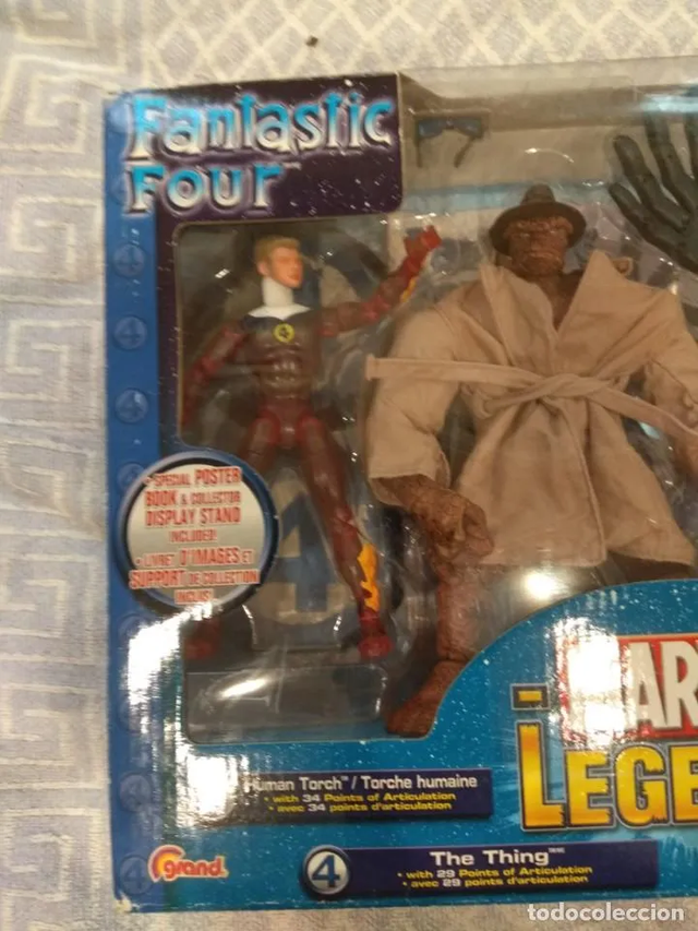 Marvel Legends. Fantastic Four. Pack de 4 figuras.
