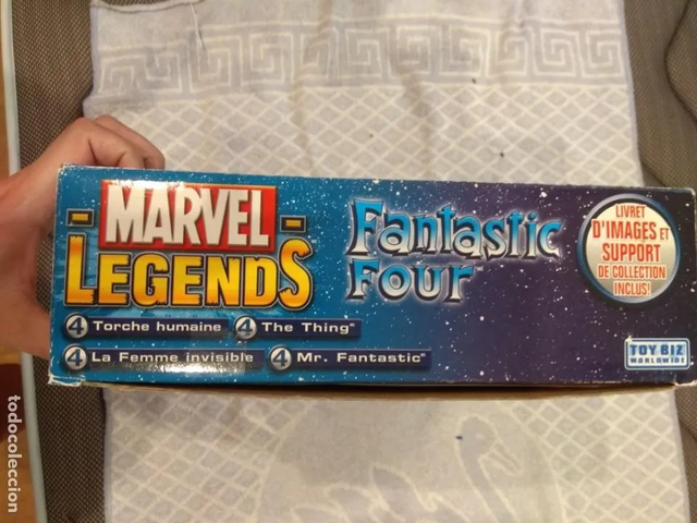 Marvel Legends. Fantastic Four. Pack de 4 figuras.
