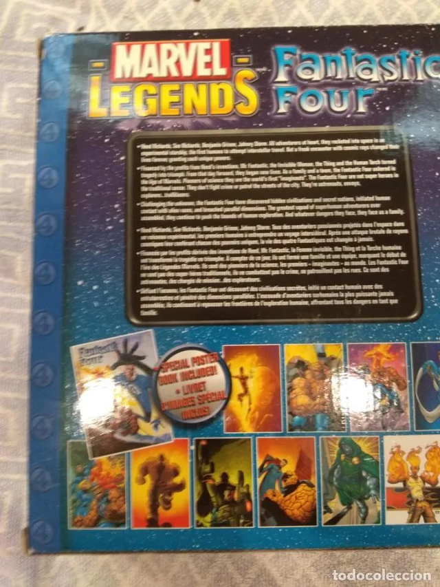 Marvel Legends. Fantastic Four. Pack de 4 figuras.
