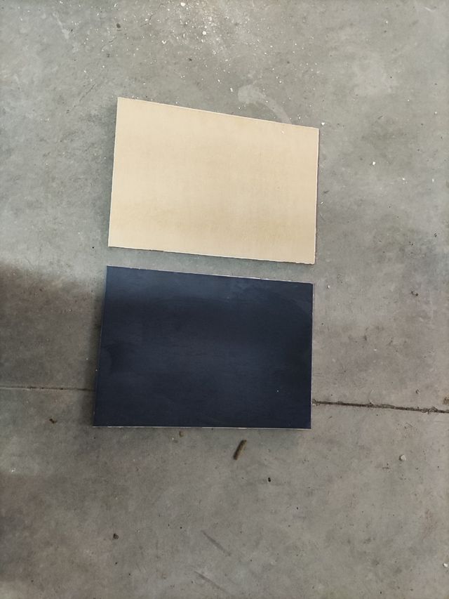 Baldosas Negra y Beige