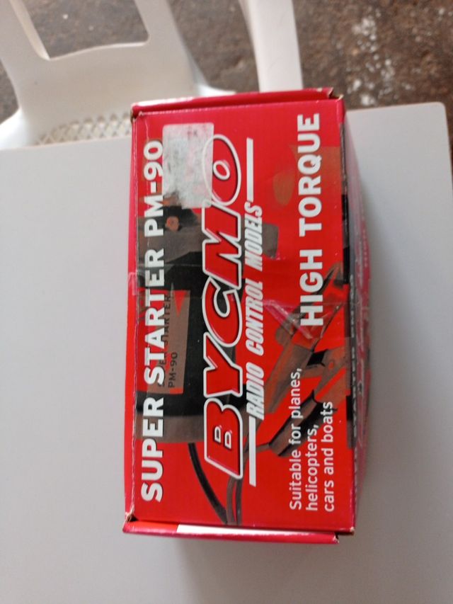 arrancador aviones y coches de RC