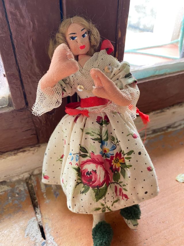 Muñeca preciosa de coleccion años 40