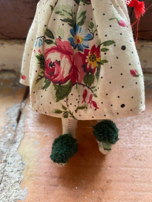 Muñeca preciosa de coleccion años 40