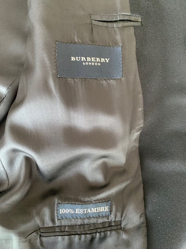 Americana hombre burberry talla 56