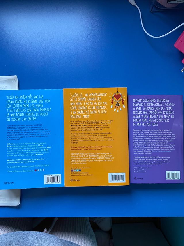 Saga El Club de los Incomprendidos de Blue Jeans